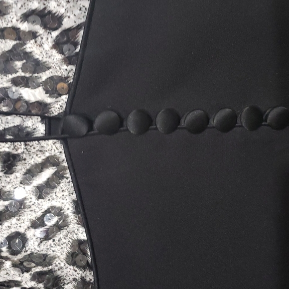 Vintage Karen Lawrence by Matthew sequin dress with jacket - Picture 6 of 8